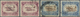 O Malaiische Staaten - Kedah: 1922, Malaya-Borneo Exhibition 21c. And 50c. Two Stamps Each With Opt. I - Kedah