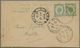 GA Malaiische Staaten - Kedah: 1917/28, Two Stationery Cards To Malta Island: 3 C. Tied "LUNAS 15 FE 19 - Kedah