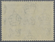 ** Malaiische Staaten - Kedah: 1949 UPU 50c. Blue-black, Variety "A" Of "CA" Missing From Watermark, Mi - Kedah