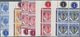 ** Malaiische Staaten - Kedah: 1950/1955, Sheaf Of Rice And Sultan Badlishah Definitives Complete Set O - Kedah