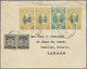 Br Malaiische Staaten - Kelantan: 1937/41, Sultan Ismail, Two Covers To Canada: 4 C. Pair Tied "F.P. O. - Kelantan