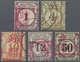 O Malaiische Staaten - Malakka: 1942 Japanese Occupation: Short Set Of Five Malayan Postal Union Posta - Malacca