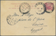 GA Malaiische Staaten - Negri Sembilan: 1909 (6/2): Sungei Gadut, 3c Stationery Card To Cairo, Cancelle - Negri Sembilan