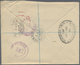 GA Malaiische Staaten - Negri Sembilan: 1926 Postal Stationery Envelope 6c. Of Fed. Malay States Used R - Negri Sembilan
