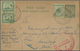 GA Malaiische Staaten - Negri Sembilan: 1941 (23/5),Tanjong Ipoh: 2c Stationery Card To Java, Uprated W - Negri Sembilan