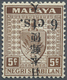 ** Malaiische Staaten - Negri Sembilan: Japanese Occupation, Malaya General Issues, 1943,  Negri Sembil - Negri Sembilan