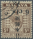 O Malaiische Staaten - Negri Sembilan: Japanese Occupation, General Issues, 1942, NS 6 C./5c. Brown Ov - Negri Sembilan