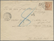 Br Malaiische Staaten - Penang: 1890, Incoming Mail From Netherlands To Officer Aboard Dutch Warship "B - Penang