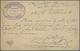 GA Malaiische Staaten - Penang: 1891: Postal Staionery Card 3c. Blue Of Straits Settlements Used From P - Penang