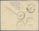 GA Malaysia: 1957/1960: Two Postal Staionery Envelopes Used To AUSTRALIA, With 1) 10c. Envelope Uprated - Maleisië (1964-...)