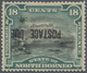 * Nordborneo - Portomarken: 1895-97 Postage Due 18c. Black And Deep Green, Variety "Overprint Inverted - North Borneo (...-1963)