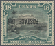 * Nordborneo - Portomarken: 1895-97 Postage Due 18c. Black And Deep Green, Variety "Overprint Inverted - Noord Borneo (...-1963)