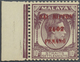 ** Malaiische Staaten - Penang: Japanese Occupation, 1942, "Dai Nippon 2602 Penang", 10 C. Ovpt. Double - Penang