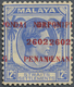 ** Malaiische Staaten - Penang: Japanese Occupation, 1942, "Dai Nippon 2602 Penang", 12 C. Ovpt. Double - Penang