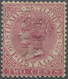* Malaiische Staaten - Perak: 1887 1c. On 2c. Pale Rose, Overprinted Vertically "ONE CENT/PERAK" In BL - Perak