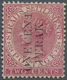 * Malaiische Staaten - Perak: 1887 1c. On 2c. Pale Rose, Overprinted Vertically "ONE CENT/PERAK" In BL - Perak