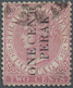 O Malaiische Staaten - Perak: 1887 1c. On 2c. Pale Rose, Overprinted Vertically "ONE CENT/PERAK" In BL - Perak