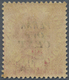 ** Malaiische Staaten - Perak: 1891, Straits Settlements QV 2c. Bright Rose Wmkd. Crown CA With Black O - Perak