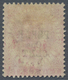* Malaiische Staaten - Perak: 1891 1c. On 2c. Rose, Optd. Type 34 Without Bar, Mounted Mint With Large - Perak