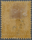 * Malaiische Staaten - Perak-Dienstmarken: 1889 4c. Brown, Optd. 'P.G.S.', Variety "BROKEN OVAL", Moun - Perak