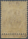 * Malaiische Staaten - Perak-Dienstmarken: 1897 'Tiger' 5c. Dull Purple & Olive-yellow Bottom Marginal - Perak