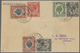 Br Malaiische Staaten - Perlis: 1919 KANGAR: Registered Cover From Kangar P.O. To Penang Franked By Ked - Perlis