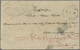 Br Malaiische Staaten - Perlis: 1920 Cover From PERLIS To India Franked On The Reverse By Kedah 4c. Red - Perlis