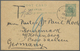 GA Malaiische Staaten - Sarawak: 1912: Large Tax Handstamp "T" On Postal Stationery Card 'Sir Charles B - Andere & Zonder Classificatie
