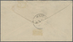 Br Malaiische Staaten - Sarawak: 1917 OYA: Cover To England Via Kuching Franked By 1899 2c. Green Pair - Other & Unclassified