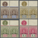 ** Malaiische Staaten - Sarawak: 1928, Sir Charles Vyner Brooke On Watermarked Paper Four Values 25c. T - Other & Unclassified