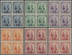 Delcampe - ** Malaiische Staaten - Sarawak: 1932, Sir Charles Vyner Brooke Complete Set Of 15 In Blocks Of Four, M - Other & Unclassified