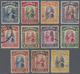 O Malaiische Staaten - Sarawak: 1934, Sir Charles Vyner Brooke Complete Set Of 26 Very Fine Used, Scar - Andere & Zonder Classificatie