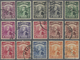 O Malaiische Staaten - Sarawak: 1934, Sir Charles Vyner Brooke Complete Set Of 26 Very Fine Used, Scar - Andere & Zonder Classificatie