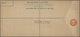 GA Malaiische Staaten - Sarawak: 1934, 15 C Orange Registered Postal Stationery Envelope, Large Size 28 - Other & Unclassified