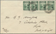 Br Malaiische Staaten - Sarawak: 1937 Cover From Simanggang To England Franked By 1934 2c. Green Bottom - Andere & Zonder Classificatie