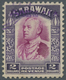 O Malaiische Staaten - Sarawak: Japanese Occupation,  1942, $2 Purple And Violet With Violet Ovpt. At - Andere & Zonder Classificatie