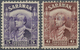 O Malaiische Staaten - Sarawak: Japanese Occupation, 1942, 5 C.  Violet And 6 C. Lake-brown, Both With - Andere & Zonder Classificatie