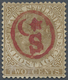 * Malaiische Staaten - Selangor: 1882, Straits Settlements QV 2c. Brown With Wmk. Crown CA With RED Ha - Selangor