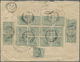 Br Malaiische Staaten - Selangor: 1899, 1 C Green Tiger, 29 Stamps Presenting Correct Rate Multiple Mas - Selangor