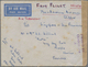 Br Malaiische Staaten - Selangor: 1941, 5 C, 40 C, 50 C And 1 $ Mixed Franking On Censored Airmail Cove - Selangor