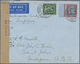 Br Malaiische Staaten - Selangor: 1941, 50 C Black/emerald And 1 $ Black/red On Blue, Mixed Franking On - Selangor