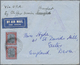 Br Malaiische Staaten - Selangor: 1941, 1 $ Black/red On Blue, Vertical Pair Multiple Franking On Airma - Selangor