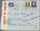 Br Malaiische Staaten - Selangor: 1941, INCOMING AIRMAIL SERVICE SUSPENDED, Great Britain 3 D Violet An - Selangor