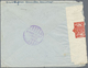 Br Malaiische Staaten - Selangor: 1941, INCOMING AIRMAIL SERVICE SUSPENDED, Great Britain 3 D Violet An - Selangor