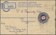GA Malaiische Staaten - Selangor: General Issues, Used In Selangor, 1943, Straits Registration Envelope - Selangor