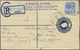 GA Malaiische Staaten - Selangor: 1948 BATU ARANG: B.M.A. Postal Stationery Registered Envelope 15c., U - Selangor