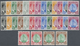 ** Malaiische Staaten - Selangor: 1949, Sultan Hisamud-din Alam Shah Definitives, Two Complete Original - Selangor