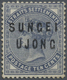 * Malaiische Staaten - Sungei Ujong: 1882-84 10c. Slate Optd. "SUNGEI UJONG" (Types 11+14), Mounted Mi - Other & Unclassified