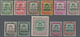 * Malaiische Staaten - Trengganu: 1922, Malaya-Borneo Exhibition Complete Set Of 11 All With Opt. Vari - Trengganu