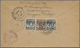 Br Malaiische Staaten - Trengganu: 1946 KUALA TRENGGANU Registration Label On Cover To Louisville, Kent - Trengganu